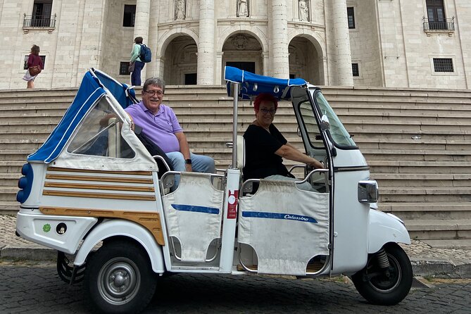2-Hour Private Historic Lisbon Tour by Tuk Tuk - Commerce Square, Rua Augusta Arch, Chiado, and Largo do Carmo
