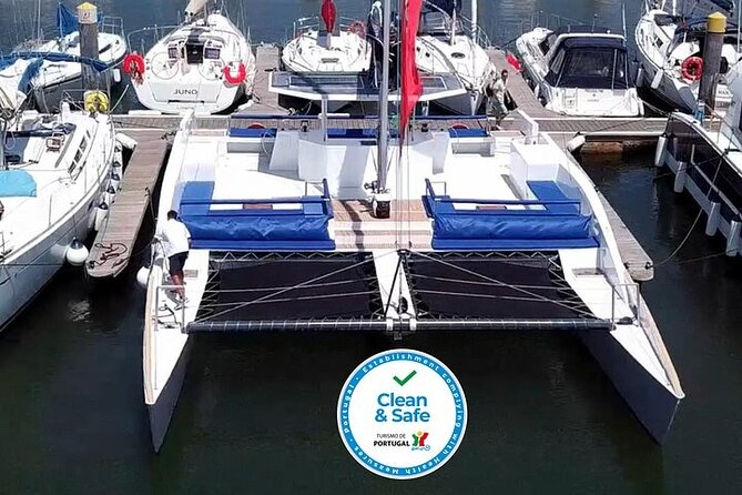 2H Private Sailing Catamaran "Vertigo" Tour in Lisbon up to 18pax - A 2-hour private sail on Lisbon’s Tagus is a smart move