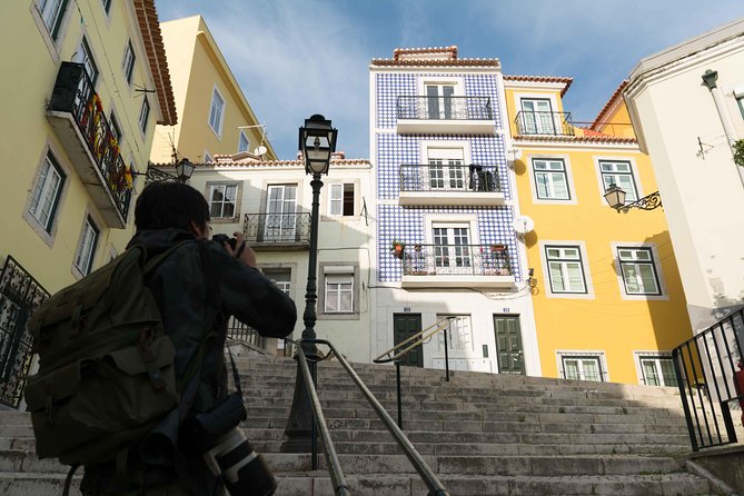 Alfama Photo Walk – Lisbon Photography Experience Led by a Local - Stop 3 at Miradouro de Santo Estevão: wide views over rooftops and the Tagus