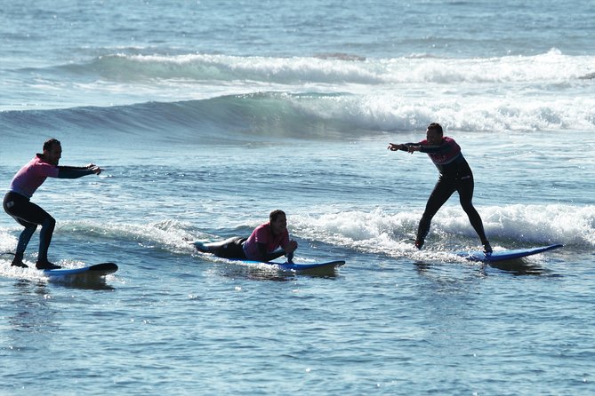 All Level SURF CLASSES in Ericeira (Beginner, Intermediate & Advanced) - What happens during the 2 to 2.5 hour surf class