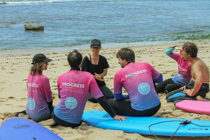 All Level SURF CLASSES in Ericeira (Beginner, Intermediate & Advanced) - English instruction and how the day runs on schedule