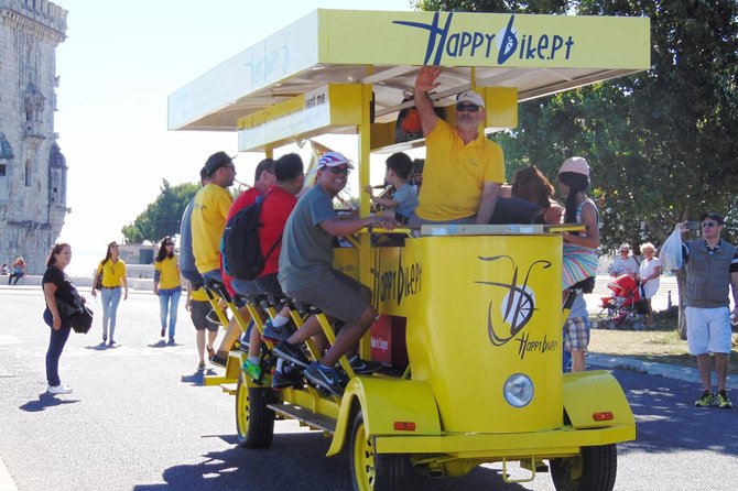 Beer Bike Lisbon - A riverside bike party, with real Lisbon landmarks