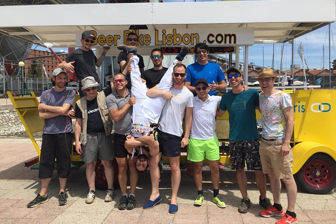 Beer Bike Lisbon - Price and value: $35.74 for an hour of drinks and views