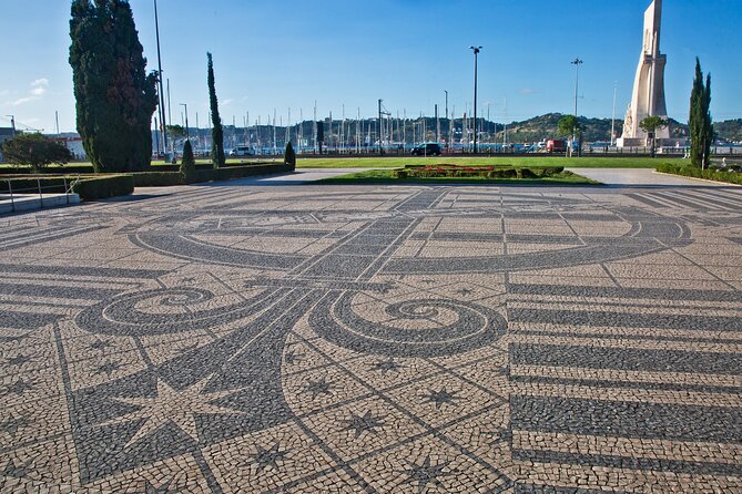 Belém District and the Salazar Dictatorship Legacy - Private Walking Tour - Padrao dos Descobrimentos: the Discoveries icon and the wind rose puzzle