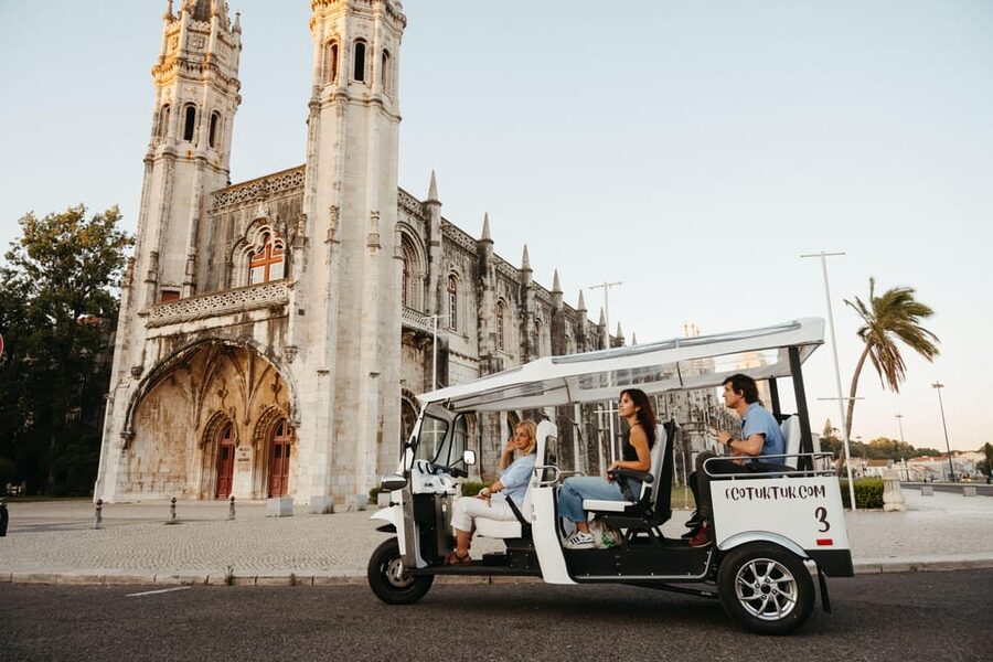 Belém: Private City Tour by Eco Tuk Tuk - Getting to the riverside: the fast way to see Lisbon’s best light