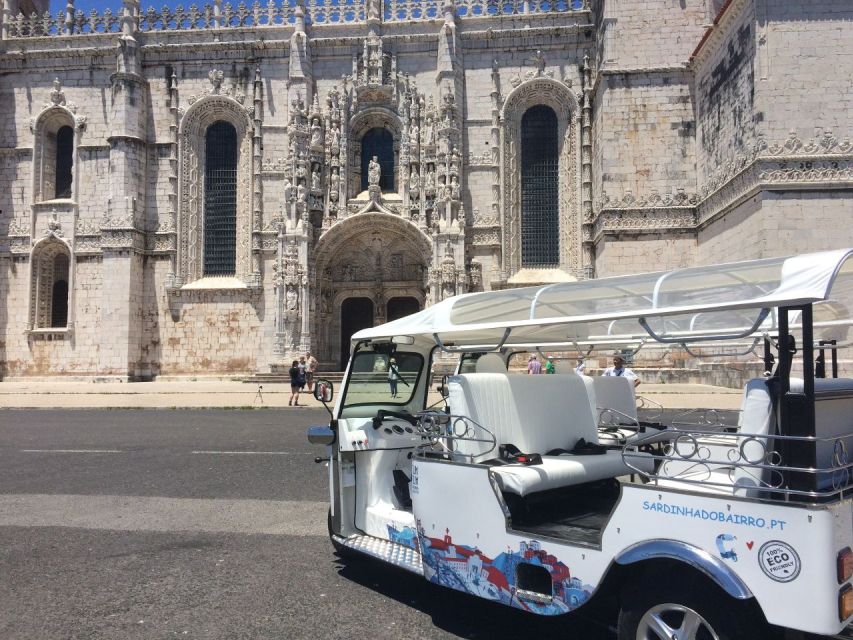 Belém: Private City Tour by Eco Tuk Tuk - Jerónimos Monastery: Manueline architecture you should actually look at