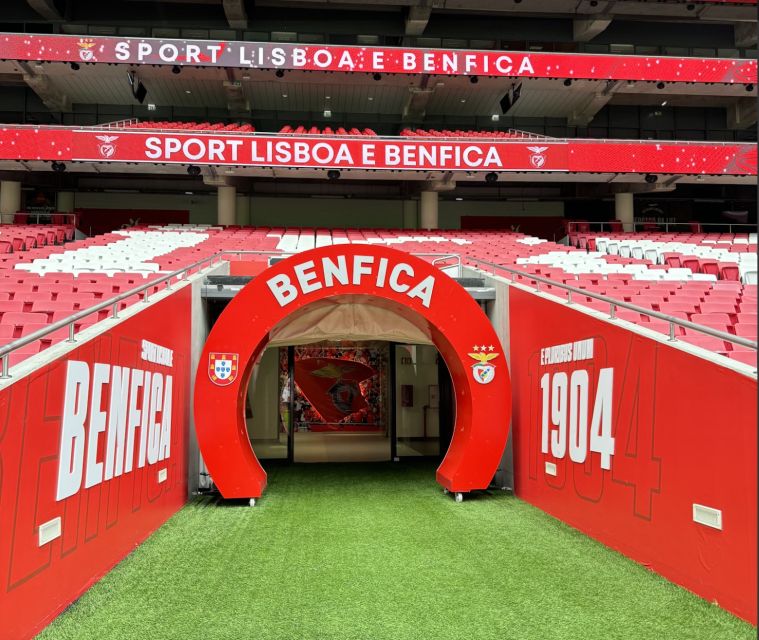 Benfica Stadium and Museum Tour - Estádio da Luz, Lisbon’s biggest football stage