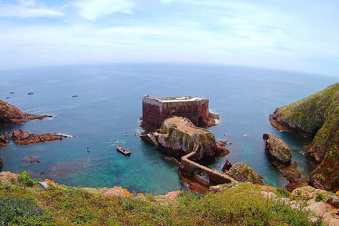 Berlengas Island Catamaran Tour - Round Trip - Entering Berlengas from Peniche by catamaran