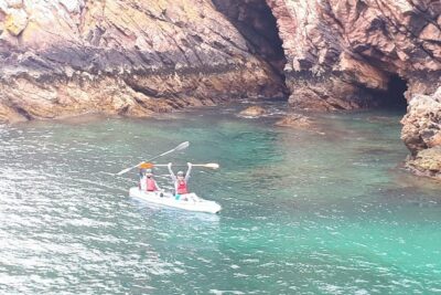 Boat and Kayak at Berlenga Natural Reserve