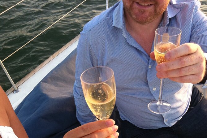 Cascais Romantic Luxury Private 2h Cruise with sparkling wine - Getting set up at Cascais Marina, then getting moving fast