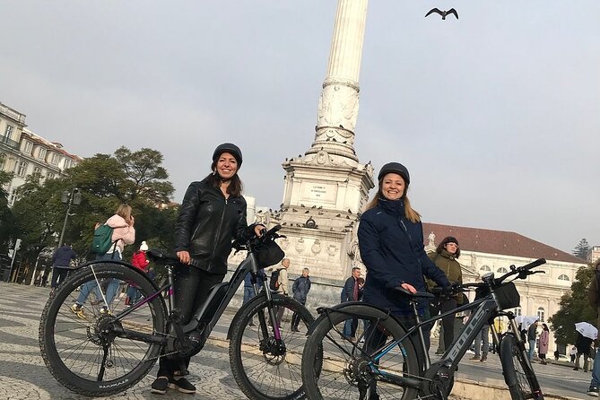 Central Lisbon E-Bike Tour - Praça do Marquês de Pombal and Avenida da Liberdade, the central backbone