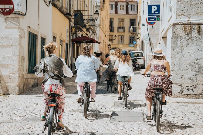 E-bike Tour Lisbon Essential - Baixa, Rua Augusta, Chiado, Largo do Carmo, and Sao Roque: the “walkable Lisbon” core