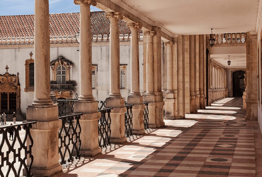 From Lisbon: COIMBRA and AVEIRO - University of Coimbra, the structure behind the drama