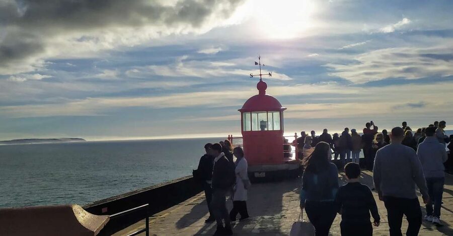 From Lisbon: Private Óbidos and Nazaré Tour - Óbidos medieval streets, castle walls, and the quick Ginginha moment