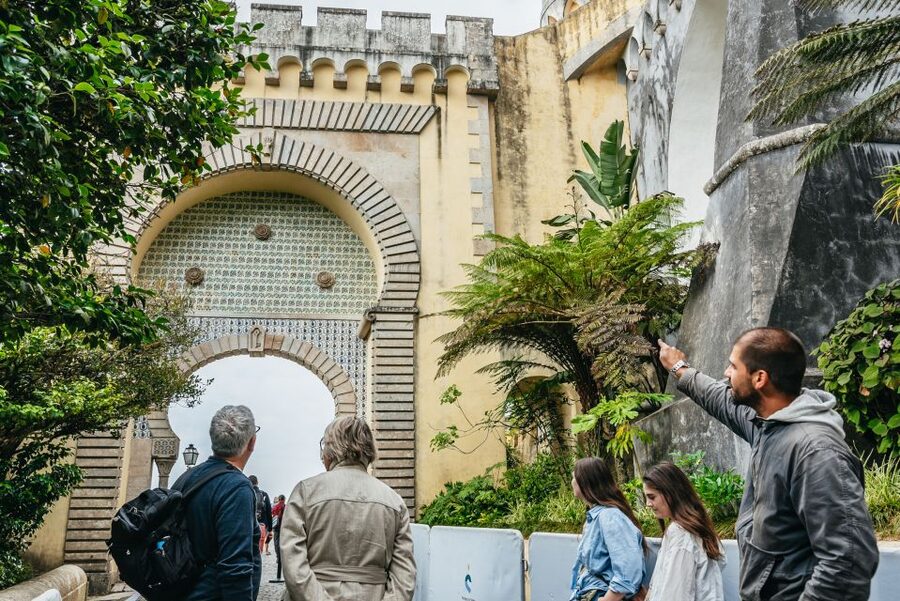 From Lisbon: Sintra Tour - Pena, Regaleira & Monserrate - Sintra National Palace, Lunch, and Tile Love (Azulejos)