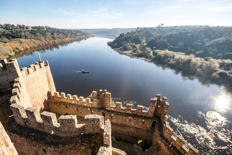 From Lisbon: Tomar, Convent of Christ & Almourol Castle - Convent of Christ: the Charola rotunda and symbolic power