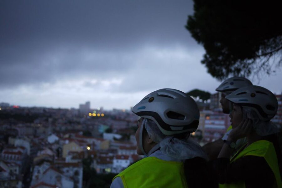 Go Lisbon by Night Electric Bike Tour - Sunset starts and panoramic viewpoints without the uphill tax