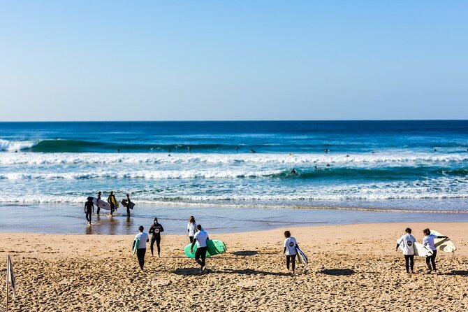 Group Surf Lesson in Costa da Caparica - First Steps With Gecko Surf School in Costa da Caparica