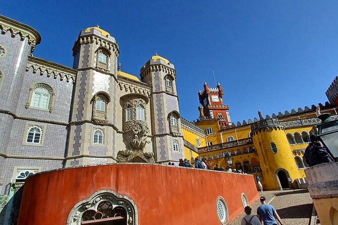 Group to Pena Palace, Sintra (pass by Regaleira) and Cascais - Palácio da Pena: Exterior Drama Plus Interior Time (About 1.5 Hours)
