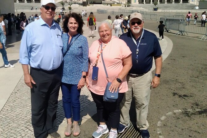Half Day Santuario Fatima and Village of the Pastorzinhos small group - Basilica Of The Holy Trinity: A Modern Contrast On Sacred Ground