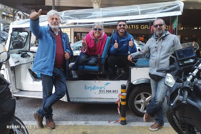 Halfday Tuk Tuk Tour Lisbon Highlights-Viewpoints-Local Stories - Chiado and Bairro Alto essentials: Largo do Carmo and Igreja de São Roque
