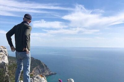 Hiking tour to the highest limestone cliff of continental Europe