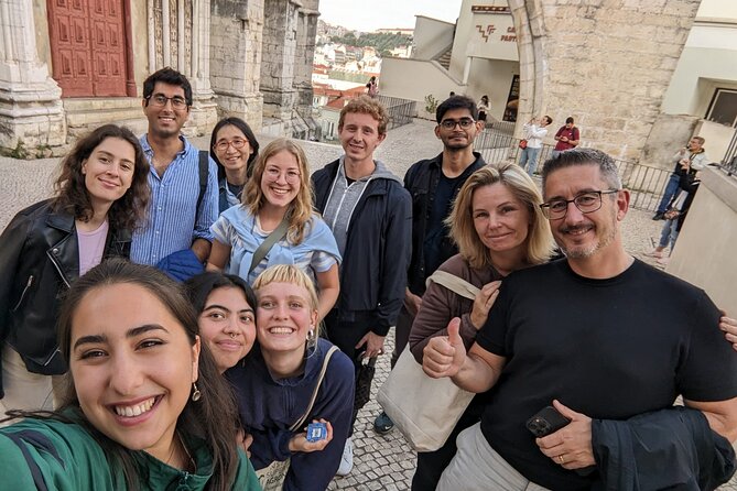 Historical Walking Tour of Lisbon - Largo do Carmo and Convento do Carmo, where 1755 and 1974 share the same walls