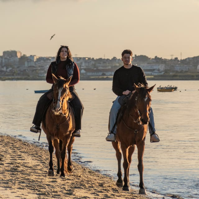 Horseback Riding On The Beach At Sunset - Pátio do Tejo: the calm start before you hit the sand