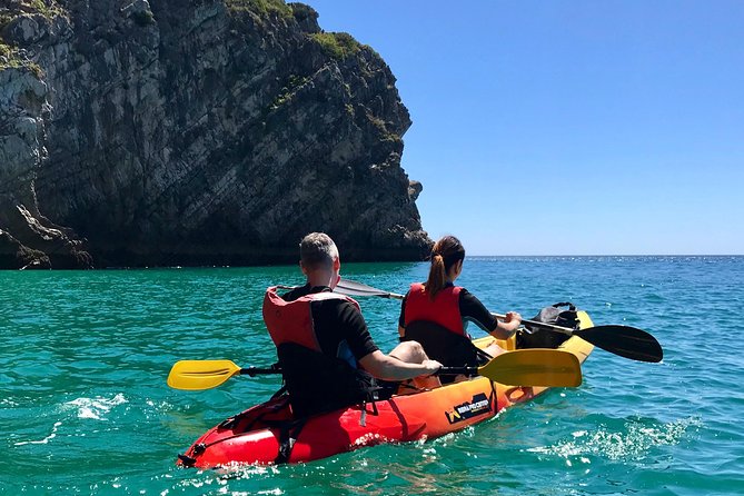 Kayak Adventure in Sesimbra - The Heart of Arrábida Natural Park - Sesimbra launch: safety briefing, sunscreen moment, and first paddle skills