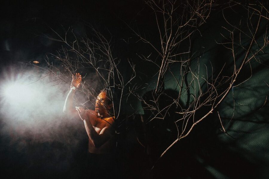 Lisboa - A Morte do Corvo, new immersive theatre, not spoken - Acting you have to read with your eyes