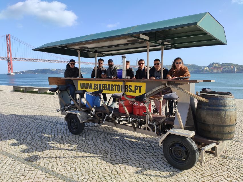 Lisbon: 1-Hour Beer Bike Tour with Draft Beer & Sangria Ride - The 1-hour ride, step by step, and what each part feels like