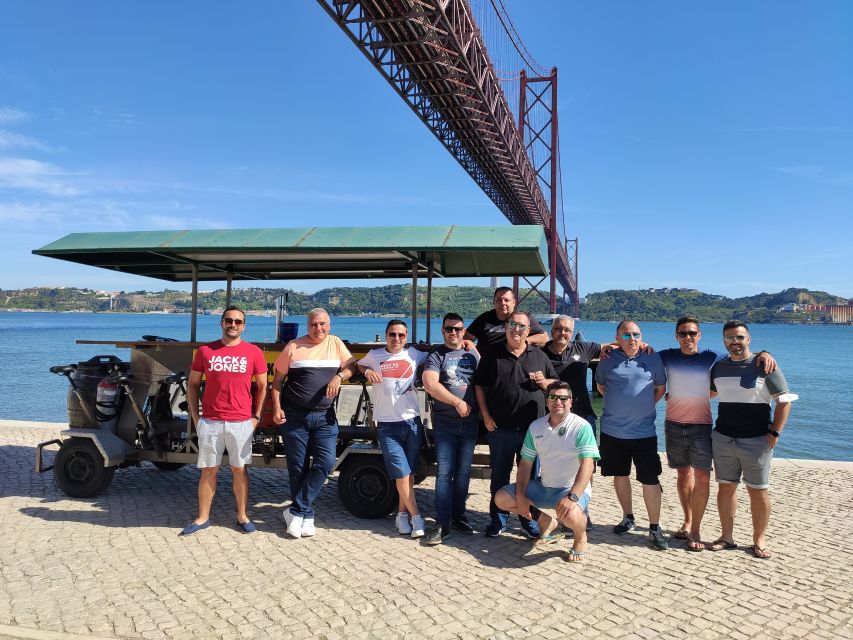 Lisbon: 1-Hour Beer Bike Tour with Draft Beer & Sangria Ride - Drinks, music, and the social rules that keep things fun