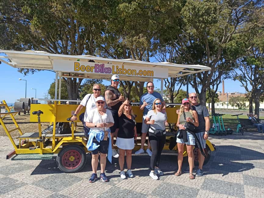 Lisbon: 1-Hour Beer, Sangria or Wine Bike Sightseeing Tour - How the Beer Bike Loop Works (and Why It Feels Easy)