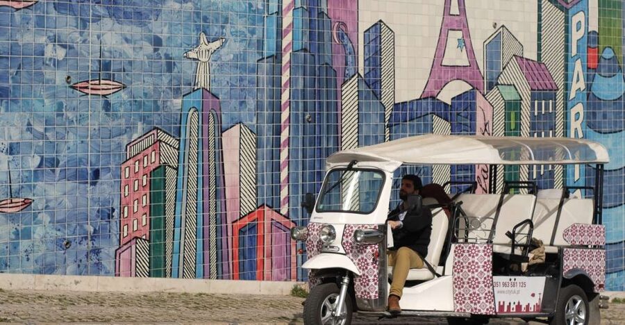Lisbon: 3-Hour Street Art Tuk Tuk Tour - Castelo, Graça, Alfama, and Bairro Alto: Art Inside Real Neighborhoods