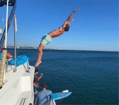 3H Private Luxury Catamaran Tour with Swimming