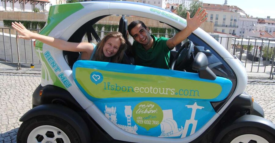 Lisbon 6H Ride in an Electric Car & GPS Audio Guide - Where You Start: Rua da Madalena and the First Big Landmarks
