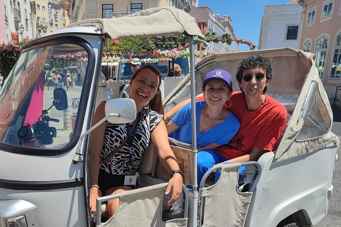Lisbon Adventure: 2 Hours Tuk-Tuk Tours and 2 H Sunset Sailing - Alfama Optional Walking Tour, Plus Ginjinha
