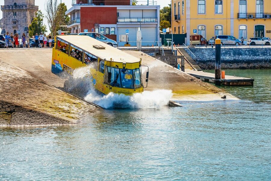 Lisbon: Amphibious Sightseeing Tour - The land portion: Lisbon highlights, myths, and quick storytelling