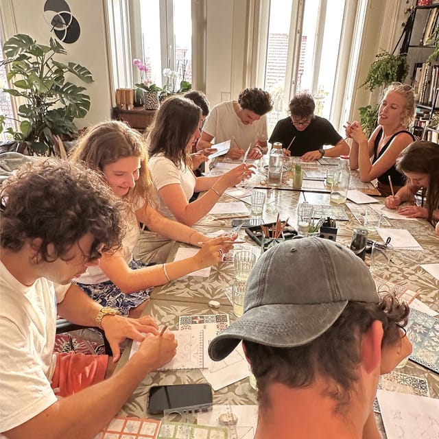 Lisbon: Azulejos' Design Create Your Own Tile Workshop - Key things to know before you start