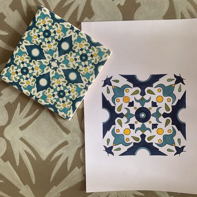 Lisbon: Azulejos' Design Create Your Own Tile Workshop - The atmosphere, the venue, and why the room matters