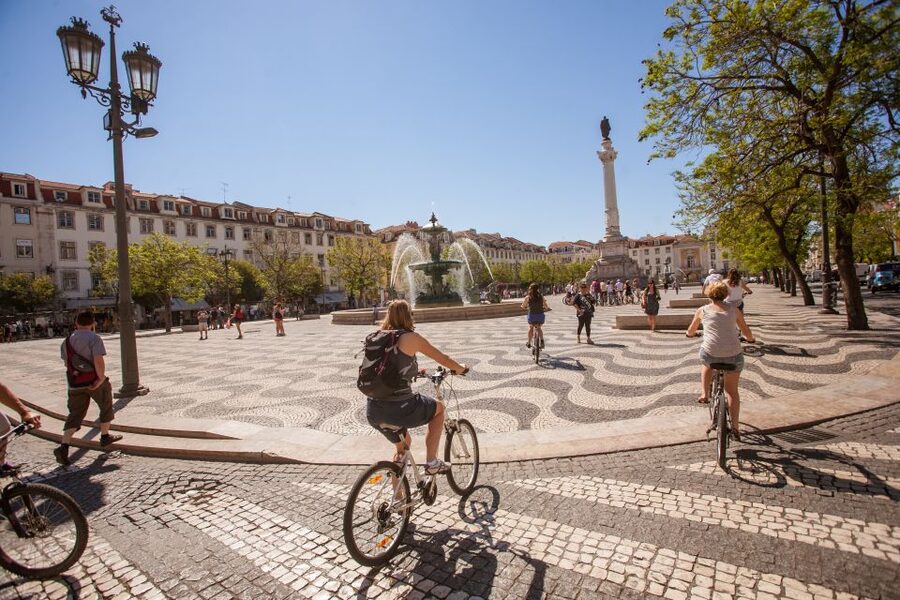 Lisbon: Bike Tour from Lisbon to Belém + Liquor & Pastry - From Commerce Square to the Riverfront, Where Photos Start Winning