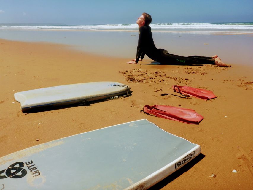 Lisbon Bodyboard Experience - Where the Tejo Meets the Atlantic: Caparica Fossil Cliffs