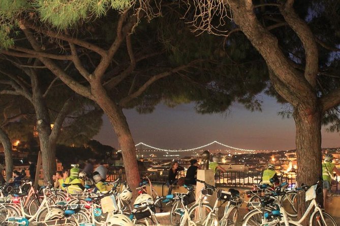Lisbon By Night Bike Tour - Gliding Past Illuminated Landmarks After the Sunset Glow
