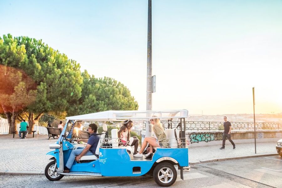 Lisbon by Tuk Tuk Guided Tour: City of Neighborhoods - Feira da Ladra and Santa Engrácia: everyday Lisbon, plus a national memorial