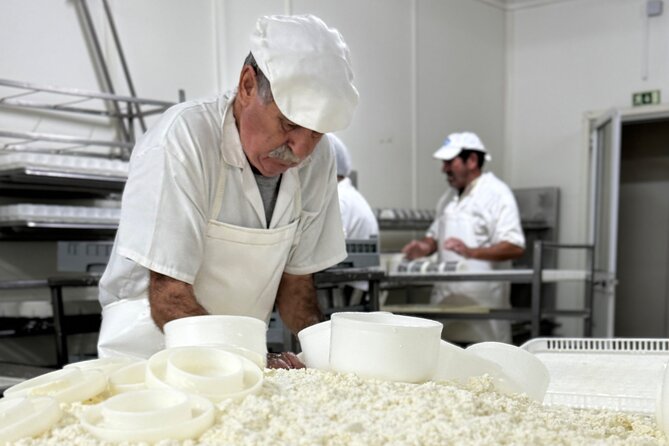 Lisbon Cheese Factory Visit, Wine Tasting and Tile Painting Tour - Sesimbra lunch break and coastal breathing room