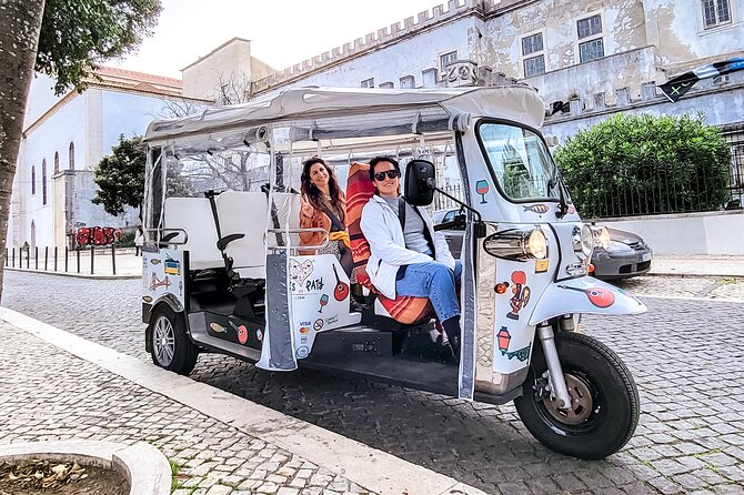 Lisbon Complete Tour! Eco TukTuk Private Guided - Santa Luzia to Senhora do Monte: the Lisbon View Stack