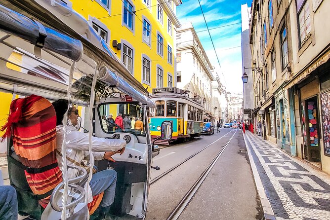 Lisbon Complete Tour! Eco TukTuk Private Guided - São Pedro de Alcântara, Convento do Carmo, and Santa Justa’s Iron Spine
