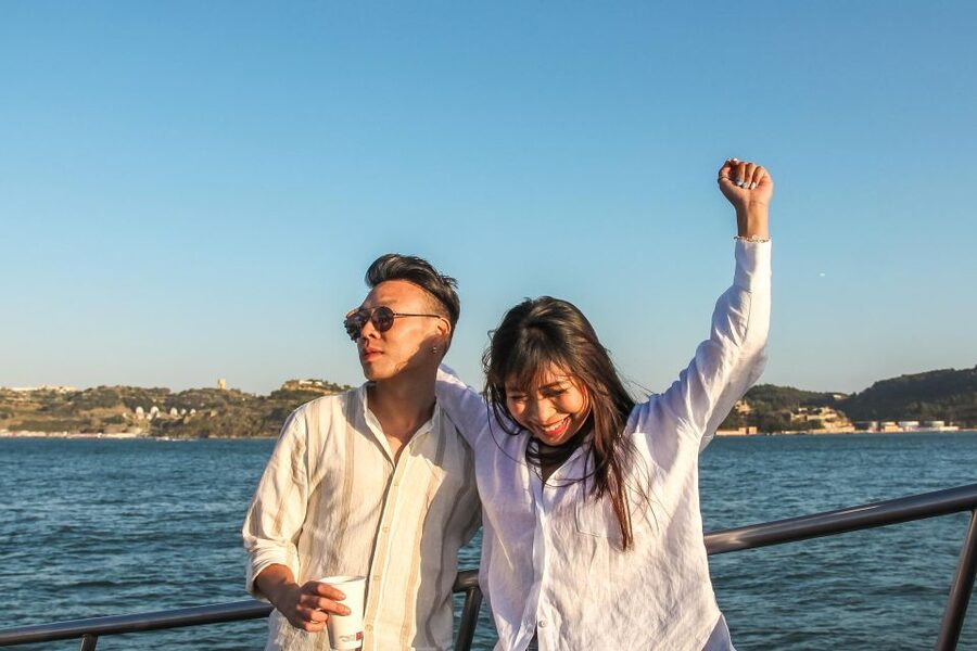 Lisbon: Cruise to the Beach with BBQ, Open Bar and Music - The swim break near the river beach: what to do, and what to bring
