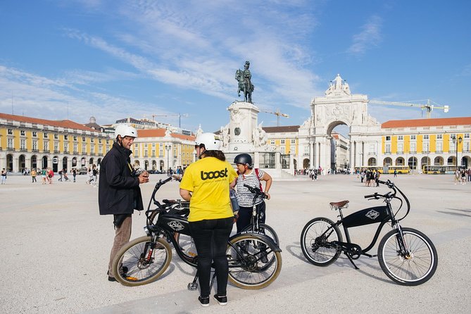 Lisbon E-Bike Tour Commerce Square, Mouraria and Alfama - The National Pantheon stop that feels like a long project