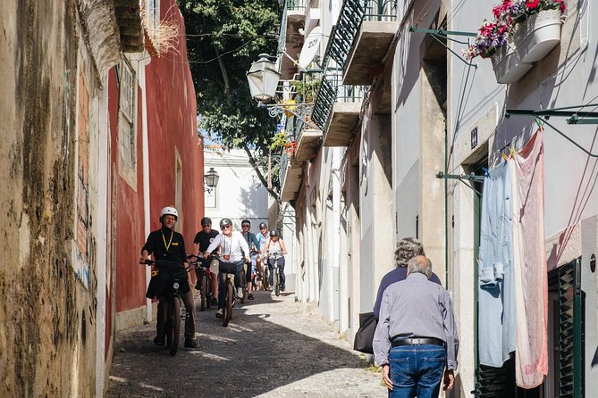 Lisbon E-Bike Tour Commerce Square, Mouraria and Alfama - São Vicente de Fora and the rooftop view toward the Tagus